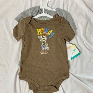 Disney Toy Story 12 Month Baby Bodysuit 3 Pack